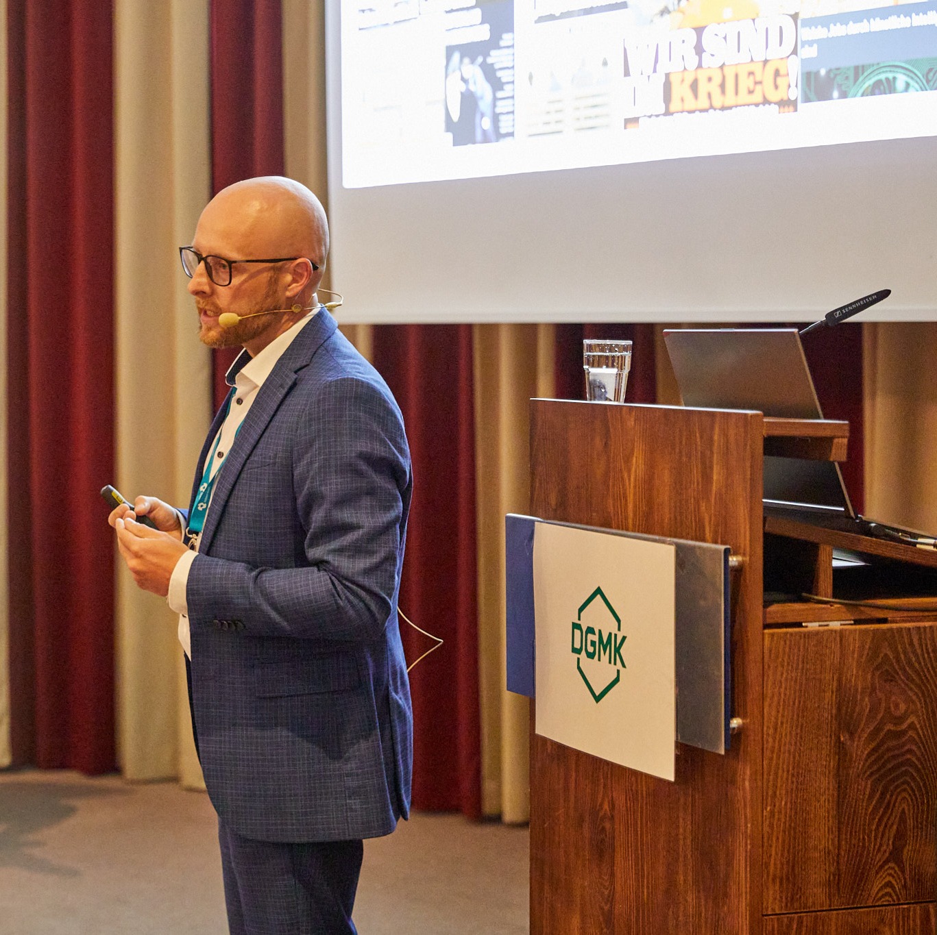 Peter Elster bei der DGMK Fachtagung 2024